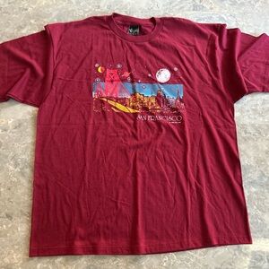 Vintage 1993 San Francisco Golden Gate Bridge Tee XL USA